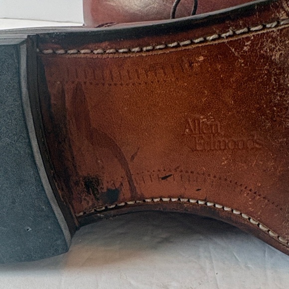 Allen Edmonds Cognac Brown Cap-Toe Oxfords main image 6